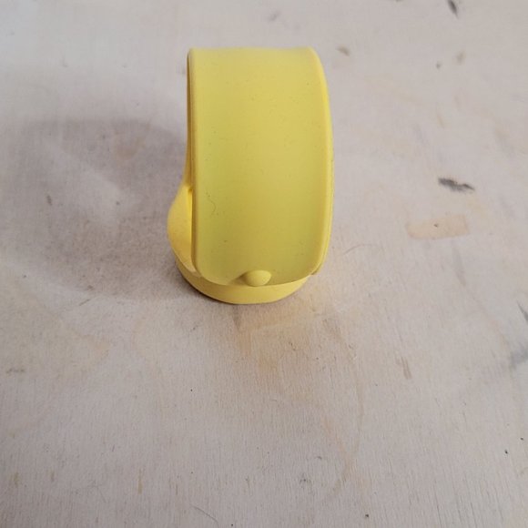 Geneva Watch Lot of 3 Yellow Orange Silicone Bands Untested As Is For Parts - Picture 8 of 8